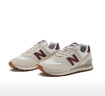 NEW BALANCE NB574官方休闲鞋女鞋复古舒适秋冬透气网鞋礼物轻便百搭运动鞋 米白色 WL574RCF 39 (脚长25cm)尺码详询客服 实拍图