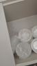 一次性碗餐具套装加厚水晶碗家用汤碗饭碗冰粉碗打包快餐碗 500环保碗(380ml)  300个 实拍图
