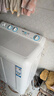 海尔（Haier）半自动双桶洗衣机 10KG 双电机双缸 家电国家补贴以旧换新京东自营 XPB100-81D2 实拍图