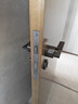虎顿（HOTUN）卧室门锁室内家用通用型房门木门锁具免改孔可调节门把手KTS03 实拍图