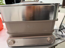 美的（Midea）电火锅钛陶0氟多功能锅不锈钢蒸锅鸳鸯火锅专用锅超薄速沸多功能一体电锅煎烤料理锅DLS332266S 实拍图