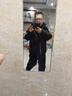 鸭鸭（YAYA）王一博同款羽绒服男士短款2025年冬季新款青少年休闲防寒保暖外套 黑色-YE5B006142D XL 实拍图