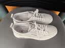 七匹狼男鞋休闲鞋男士小白鞋皮鞋低帮软底板鞋夏季新款鞋透气休闲运动鞋 白色 40 皮鞋码 实拍图