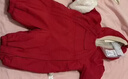 戴维贝拉（DAVE＆BELLA）过年加绒加厚冬季连体衣婴儿衣服新生儿冬季外出服宝宝新年拜年服 红色DB12022-N 80cm （建议身高73-80cm） 实拍图