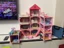 赟娅儿童玩具女孩过家家搭造房子公主城堡玩具屋娃娃屋小女生生日礼物 【梦幻灯光】豪华别墅公主屋 实拍图