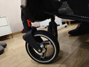 纽贝耳newber婴儿车 婴儿推车 婴儿车0-3岁用折叠可坐可躺带减震 可换向 黑白  遮阳防蚊罩+抑菌护脊睡板 实拍图