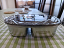 licheers不锈钢饭盒316食品级可微波炉加热上班族带饭保温饭盒分格便当盒 实拍图