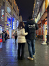 FILA 斐乐官方情侣羽绒服冬时尚休闲连帽上衣男女同款保暖外套 实拍图