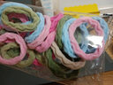 高弹力无接缝发圈不伤发新款海盐蓝多巴胺皮筋扎头发头绳高马尾 多巴胺混装【20条】五颜六色 实拍图