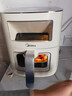 美的（Midea）空气炸锅0氟涂层2025新款上下双热源免翻面 家用大容量6.5L 可视空气炸锅烤箱蒸烤一体送礼KZC6520 实拍图