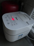 美的（Midea）电饭煲家用智能HI电饭锅2-3-4-5-6人IH电磁加热大火力快煮精钢厚釜内胆一键柴火饭3L IH饭煲白色(2-6人) 3L 实拍图