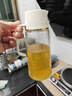 小熊（Bear）油壶 调料瓶抗菌玻璃油瓶酱油瓶600ml 自动开合不挂油CX-W0058 实拍图