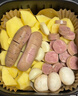 喜旺台湾大块肉儿童肠400g优级烤肠早餐香肠空气炸锅食材 实拍图