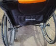 鱼跃 (yuwell)手动轮椅车H062折叠老人轻便免充气铝合金旅行手推代步 实拍图