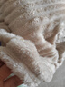 雅鹿仿兔毛绒毛毯A类冬季保暖加厚办公室午睡毯法兰绒沙发毯被子单人 兔毛条纹-卡其【加厚保暖】 150*200cm【加绒多功能单毛毯】 实拍图