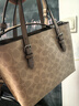 蔻驰（COACH）【品牌直供】女士MOLLIE中号斜挎手托特包CV965新年礼物 实拍图