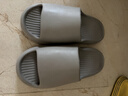 优调拖鞋男足弓支撑居家防臭夏季浴室洗澡防滑情侣拖鞋女 陨石灰46-47 实拍图