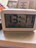 得力（deli）儿童节多功能电子闹钟儿童卧室智能床头钟开学学生专用起床神器白LE102开学必备新年礼物 实拍图