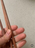 双枪（Suncha）天然抗菌镰叶相思木筷子 家用无漆无蜡 中式实木筷子餐具10双装 实拍图