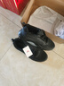 安踏男鞋运动鞋男春冬季男士软底网面跑步鞋休闲鞋皮面保暖防水鞋子男 【热卖推荐款秋冬季男鞋】黑色 42 （8.5码） 实拍图