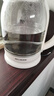 美菱（MeiLing）电水壶1.7L高硼硅玻璃烧水壶热水壶家用电热水壶MH-WB02 实拍图