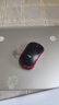 罗技（Logitech）M185鼠标 无线鼠标 办公鼠标 对称鼠标 黑色红边 带无线2.4G接收器 实拍图