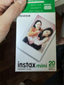 拍立得相纸mini白边彩边特卖mini7+/se/8/9/11/12/25/40/90/Liplay通用 白边相纸20张 实拍图