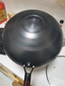 京严铁锅章丘炒锅正宗老式无涂层精铁不粘炒菜锅家用圆底煎锅燃气专用 【宗师级｜古法技艺】适合3-5人  直径 32cm 【三次开锅发货｜不粘不锈｜好养锅】 实拍图