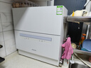 松下（Panasonic）台式洗碗机二代【H1D-Pro】ECONAVI智能洗 80℃高温除菌 独立烘干 家用独立式台面二级水效H5D  实拍图
