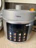 美的（Midea）【自营年货】电压力锅0涂层不锈钢电饭煲6L大容量家用6-10人多功能高压锅全自动智能预约MY-E6010G 实拍图