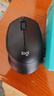 罗技（Logitech）M330 静音鼠标 无线鼠标 办公鼠标 右手鼠标 带无线微型接收器 黑色 实拍图