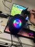 iKF G11游戏耳机头戴式有线耳机USB带麦电竞FPS专用7.1声场听声辨位RGB三角洲电脑无畏契约  机甲黑 实拍图