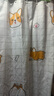 访客 浴帘 优质涤纶加厚免打孔浴室防水隔断帘 柯基款1.8-2米带挂环 实拍图