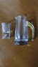 青苹果白酒杯分酒器套装 24K金箔无铅水晶玻璃精致二两分酒壶 2壶2杯 实拍图