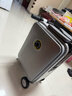爱尔威（Airwheel）电动行李箱可骑行智能拉杆登机箱可坐可代步20英寸SL豪华版一银 实拍图