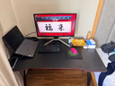 奥伦福特  电脑桌台式家用电竞游戏桌办公书桌简约书房写字桌子 碳纤维纹路单桌-120*70 升级款电竞桌 实拍图