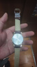【网红爆款】商务腕表石英运动表休闲皮带男女手表 棕色 实拍图