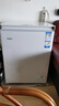 海尔（Haier）142L单温冰柜小型家用小冰柜减霜一级能效冷藏冷冻转换深冷冷柜小冰箱BC/BD-142GHW9D国家补贴 实拍图