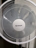 艾美特（AIRMATE）2026新款电风扇家用大风量智能遥控卧室轻音直流变频落地扇七叶空气循环摇头节能小风扇FS35-RD136 实拍图