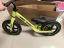 酷骑儿童平衡车1-6岁宝宝滑步车12寸轻便车身初学者S2酷骑绿 酷奇 实拍图