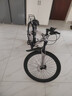 EG7山地自行车成人学生变速越野单车双减震赛车26寸青少年男女 辐条【升级减震 超强承重】黑白 26寸21速【适合：160-180CM】 实拍图