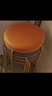 华恺之星凳子家用简约铁艺餐椅加厚钢筋板凳高凳圆凳子HK5129 2灰2橘4把装 实拍图