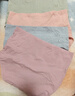 猫人女士高腰内裤女加长抑菌棉裆收腹包臀高弹提花棉三角裤3条2XL 实拍图