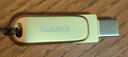 闪迪（SanDisk）128GB Type-C USB3.2 手机U盘DDC4金色 读速高达400MB/s 手机电脑两用 金属双接口大容量优盘 实拍图