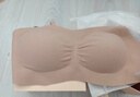 ubras虞书欣同款无尺码内衣女无痕隐形3A抗菌无钢圈文胸罩冷桃粉常规版 实拍图