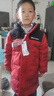 波司登儿童羽绒服5A抗菌中长款加厚防寒亲子连帽外套 实拍图