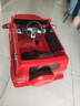 福儿宝奔驰授权大G儿童电动车玩具车可坐人四轮带遥控越野小孩宝宝送礼 四驱红+减震器+后备箱+高低门+皮座 实拍图
