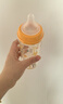 贝亲（Pigeon）PPSU双把手防胀气奶瓶330ml 绅士豹 L号奶嘴 6月+ AA223 实拍图