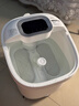 飞利浦（PHILIPS）泡脚桶躺泡免洗电动按摩足浴盆UV杀菌小白桶智能恒温加热软胶泡脚盆3222F 新年情人节礼物实用礼物 实拍图