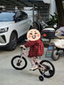 京东京造行云儿童自行车京东自营3-6岁山地自行车学生男女孩16寸落樱粉 实拍图